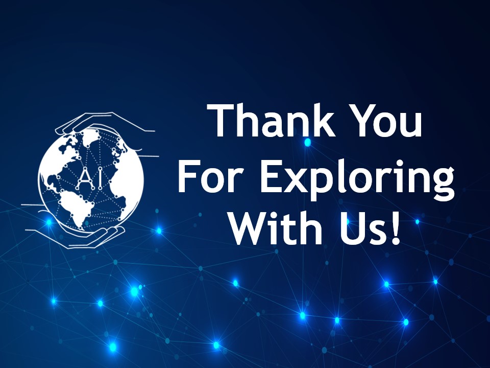 Thank you for exploring with us!